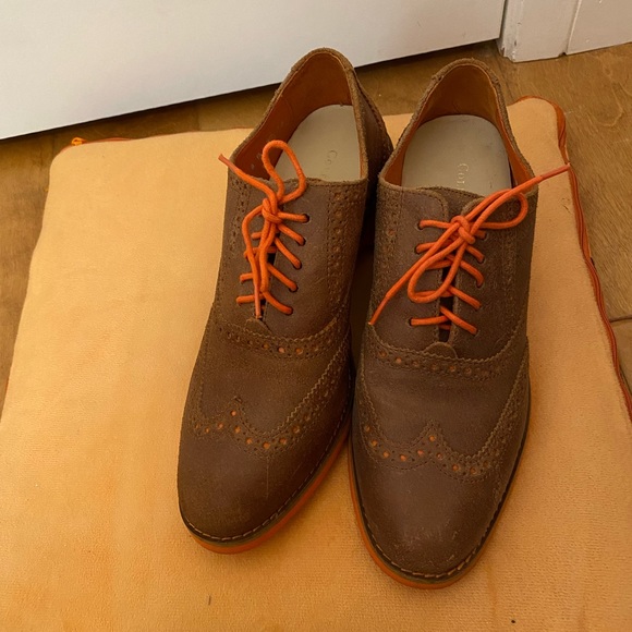 Coke Haan Alisa Brown Leather Oxford Women’s Size 8 EUC - Picture 6 of 6